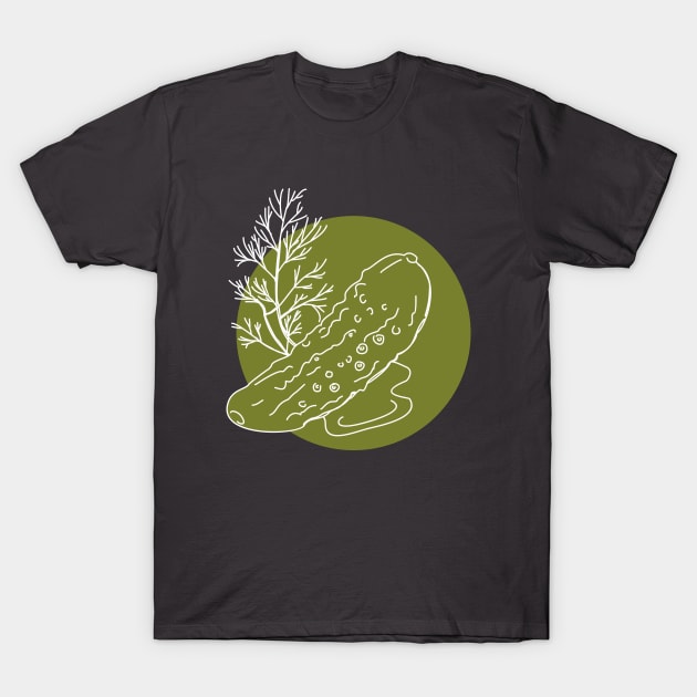 Pickled cucumber T-Shirt by blukki